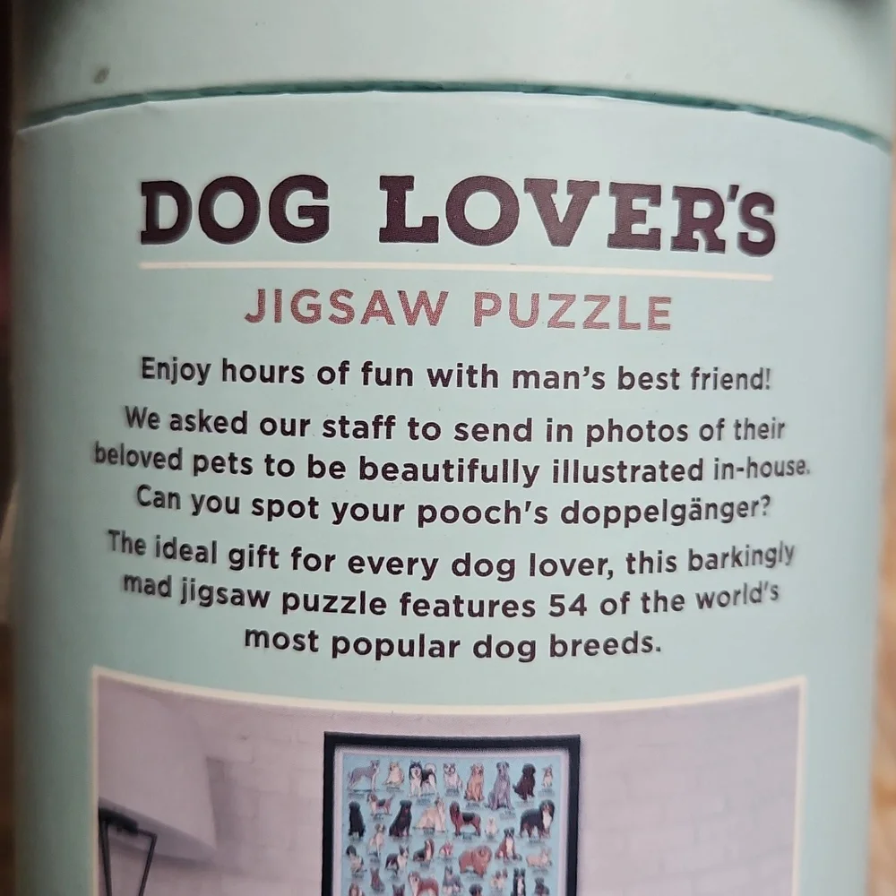 RIDLEY'S Dog Lover's Jigsaw Puzzle